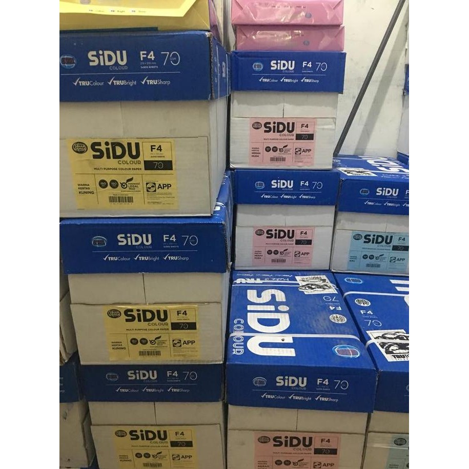 

Kertas Hvs Warna F4-70 Sidu