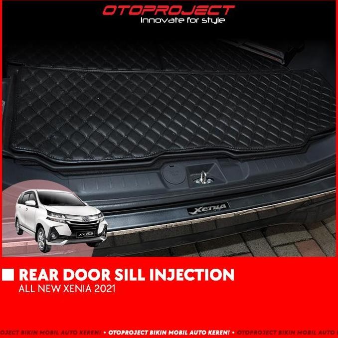 Otoproject - Rear Door Sill A.N Xenia 2022 Injection | Pelindung Pintu Bagasi Xenia 2022