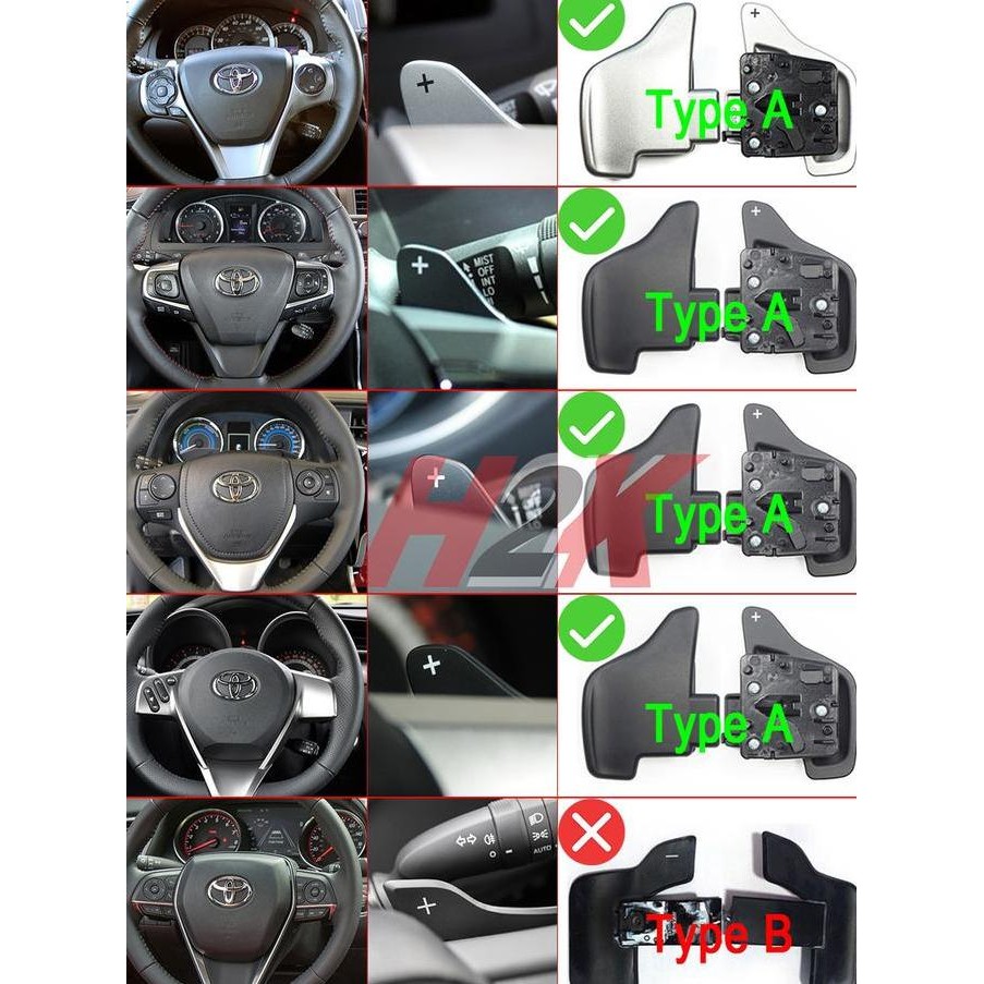 Savanini Paddle Shift Toyota Toyota Yaris - Altis 2018