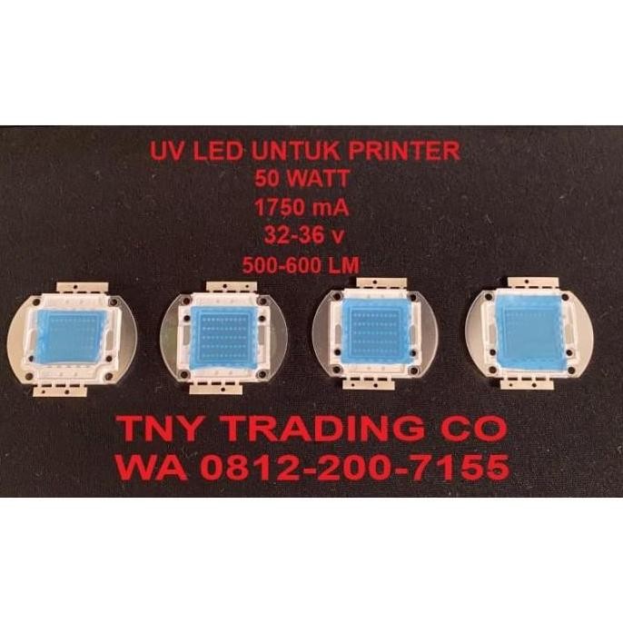Lampu Pengering Tinta Uv  Printer Uv 50 Watt 500-600Lm