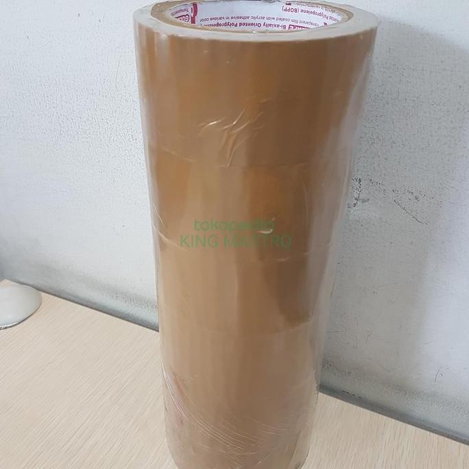 Goldtape Lakban Coklat Merah Besar