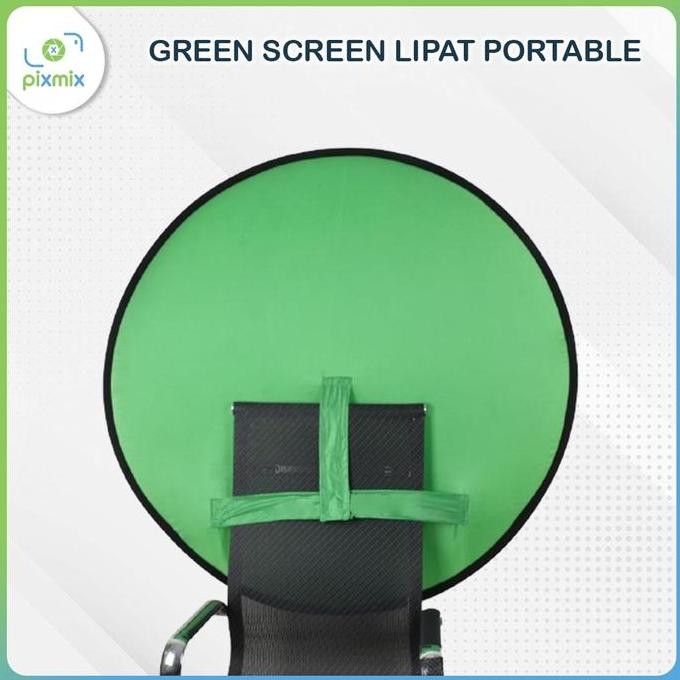 Green Screen Lipat Portable | Background Untuk Zoom