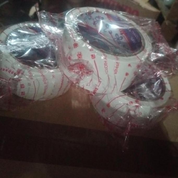 Lakban Kain/Cloth Tape/Plakban Warna/Lakban Warna Putih