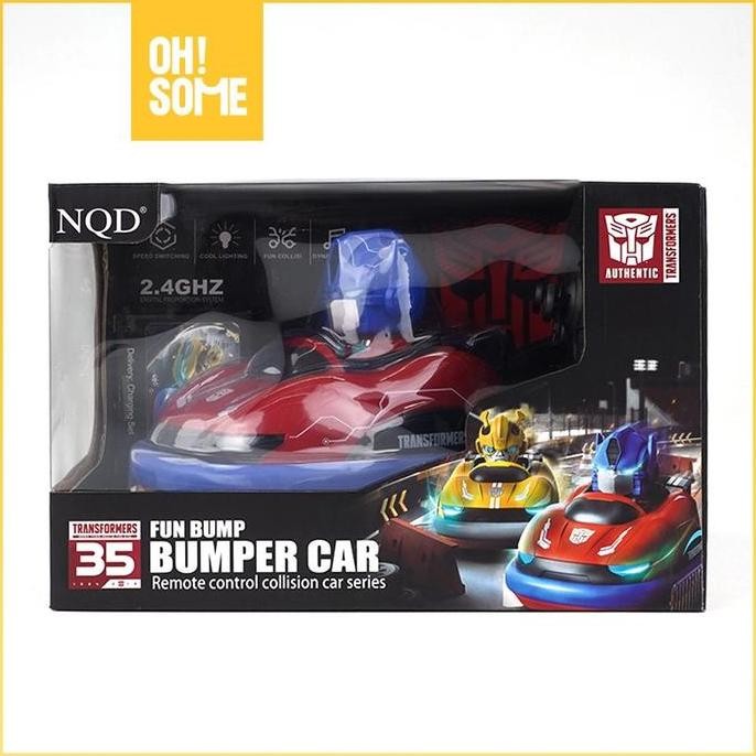 Ohsome - Nqd Mobil Remote Control Transformers Optimus Prime Mainan Remot Kontrol Bumper Car Seru Ka