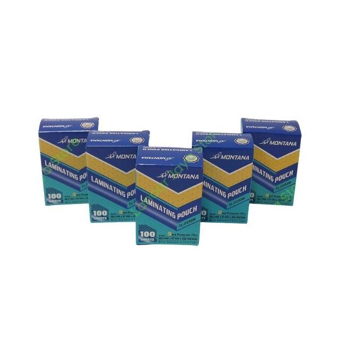 Plastik Laminating Ktp / Laminating Ktp Hombo 250 - Micron