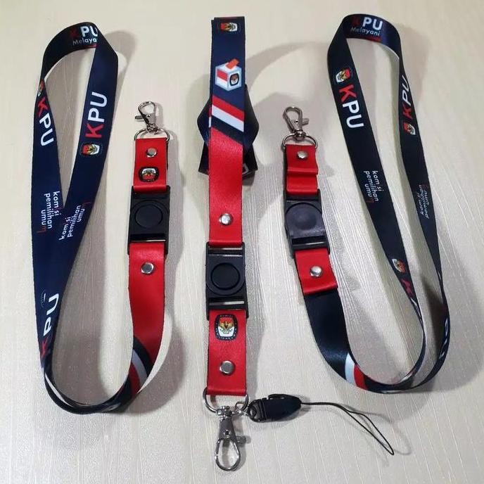 Kpu Lanyard Tali Gantungan Id Card-Holder Printing