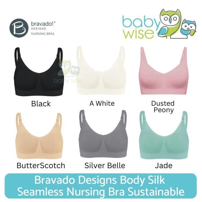 Bravado Designs Body Sild Seamless Nursing Bra Sustainable - Bra Hamil