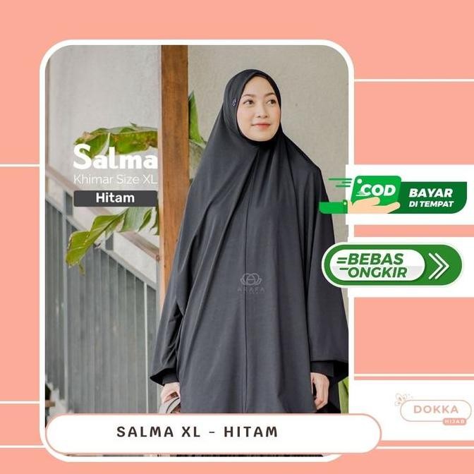(Good) Arafa Hijab - Khimar Salma XL | Hijab Dagu Malay Bergo By Arafa Hijab