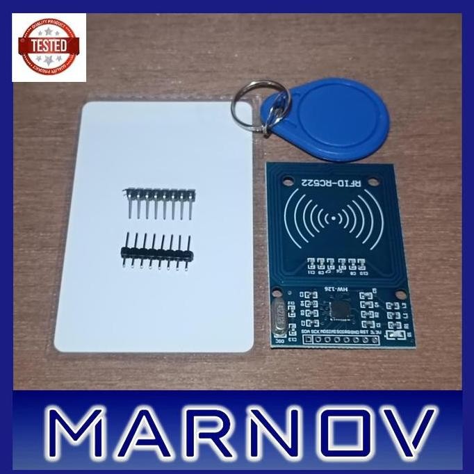 Rfid Modul Arduino Komplit (Tag, Kartu, Reader & Writer Rc522)
