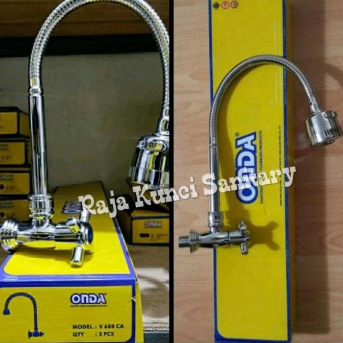 Kran Kitchen Sink Onda V 688 Ca/Kran Cuci Piring Onda/Kran Air Onda