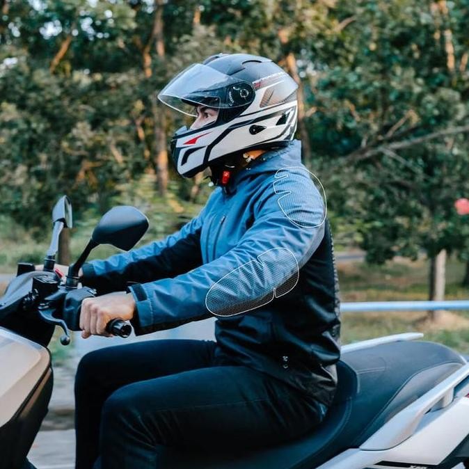 Respiro Diventro - Jaket Motor Touring With Protector Air Flow System