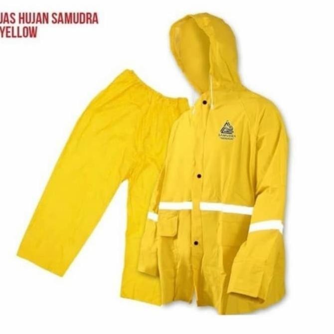 Jas Hujan Gosave Kuning / Jas Hujan Rain Coat Gosave