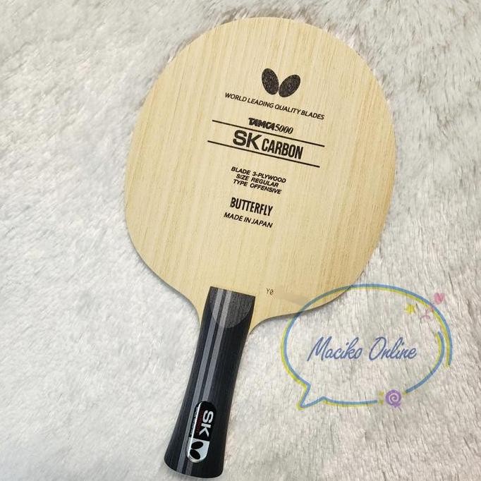 NEW Butterfly SK Carbon FL ~ Kayu Bet Pingpong Butterfly SK Carbon