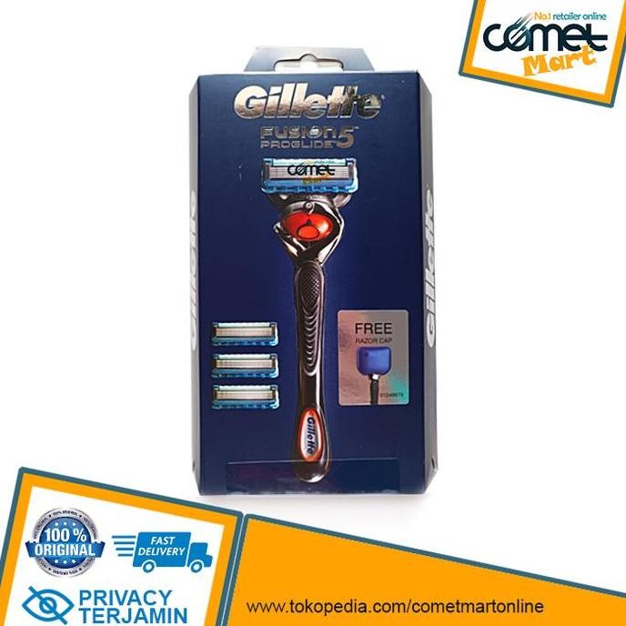 Gillette Fusion 5 Proglide Starter Pack. Fusion5 Alat Pisau Cukur