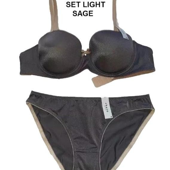 BRA SET RHETO RENDA LACE (VICTORIA SECRETS YOUNG HEARTS PIERRE CARDIN