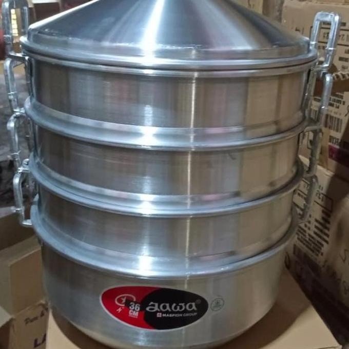 Promo Dandang langseng kukusan dimsum 40 cm susun 4 COD