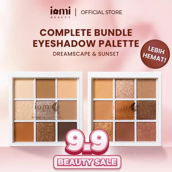NEW - IOMI Special Bundle 2pcs Eyeshadow Palette (Dreamscape & Sunset)