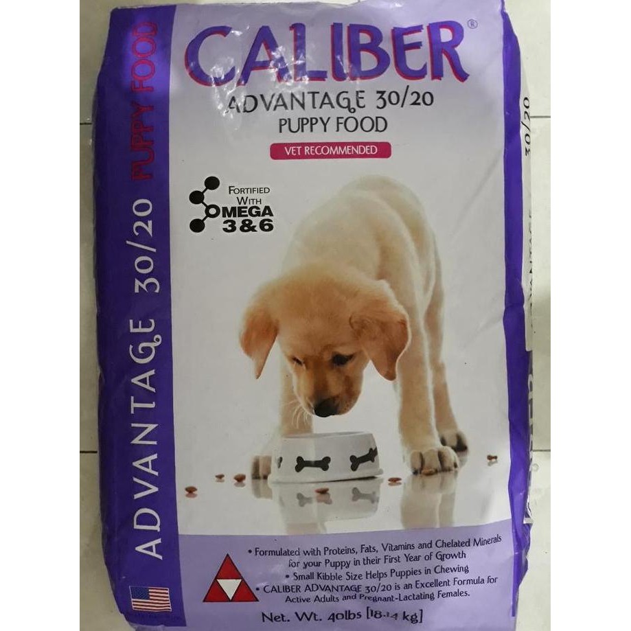 Dog Food Caliber Puppy 18 Kg