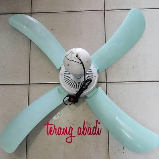 PROMO - kipas angin baling-baling niga 25w 4baling buat gantung