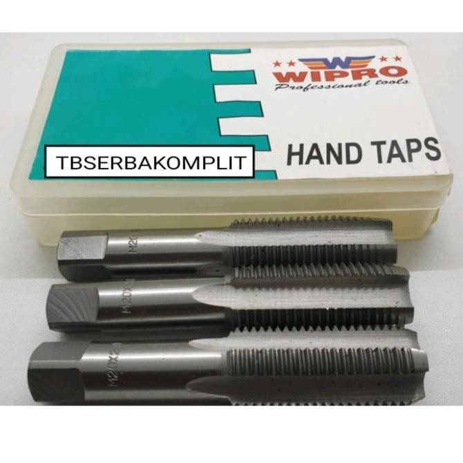 TERMURAH - Handtap M27x3.0 WIPRO Thread Tools Hand Tap M27 x 3 ulir drat M27x3