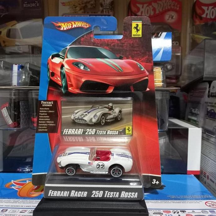 Hotwheels Ferrari Racer 250 Testa Tossa Putih