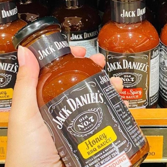Jack Daniels sauce barbeque BBQ saus honey 284gr KUN