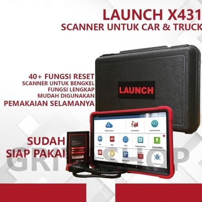 Terbaik Paket Scanner Launch  Tablet Siap Pakai Untuk Mobil Dan Truck 100% Ori