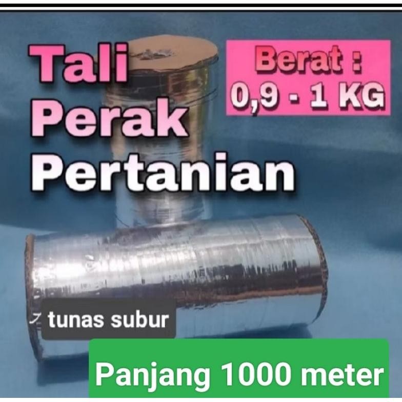 Promo Cod Tali Perak Tali Pengusir Burung Pipit. Berat 1000 Gram Panjang 1000 M ...