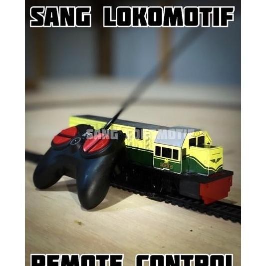 Miniatur Kereta Api Lokomotif cc201 vintage Mesin RC bisa jalan,pakai