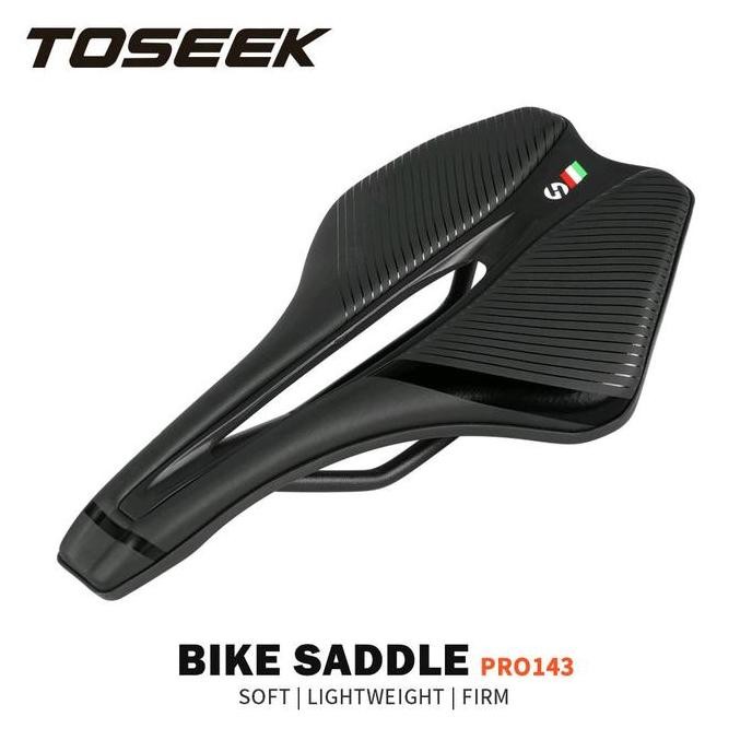 Promo Saddle TOSEEK PRO 143 V1181 Ringan dan nyaman Bike Sadel Toseek tipe pro143 Ultralight COD