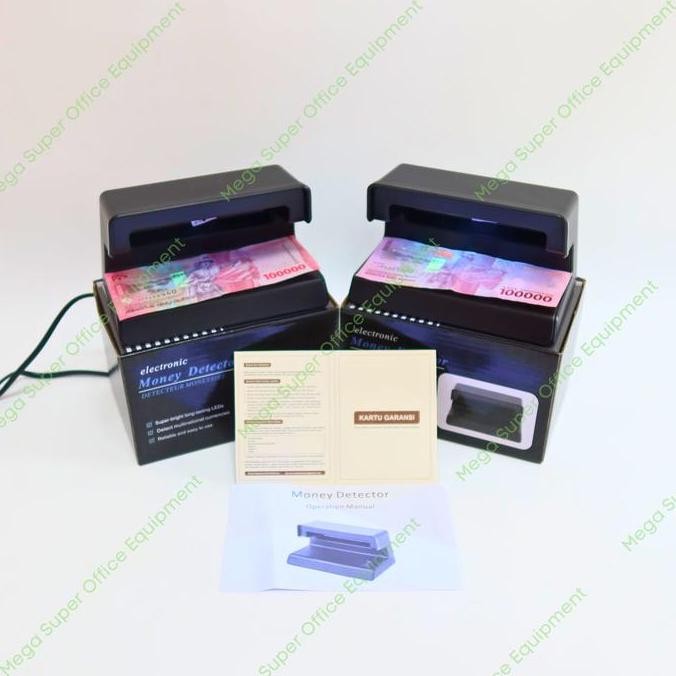Terbaik Pendeteksi Uang Palsu / Alat Deteksi Uang Palsu Money Detector Kozure 100% Ori