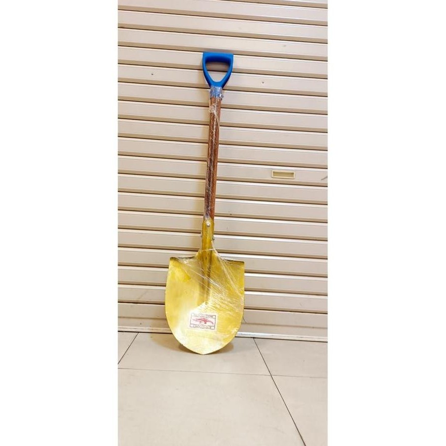 Sekop Shovel Lancip Gagang Kayu Crocodile Buaya