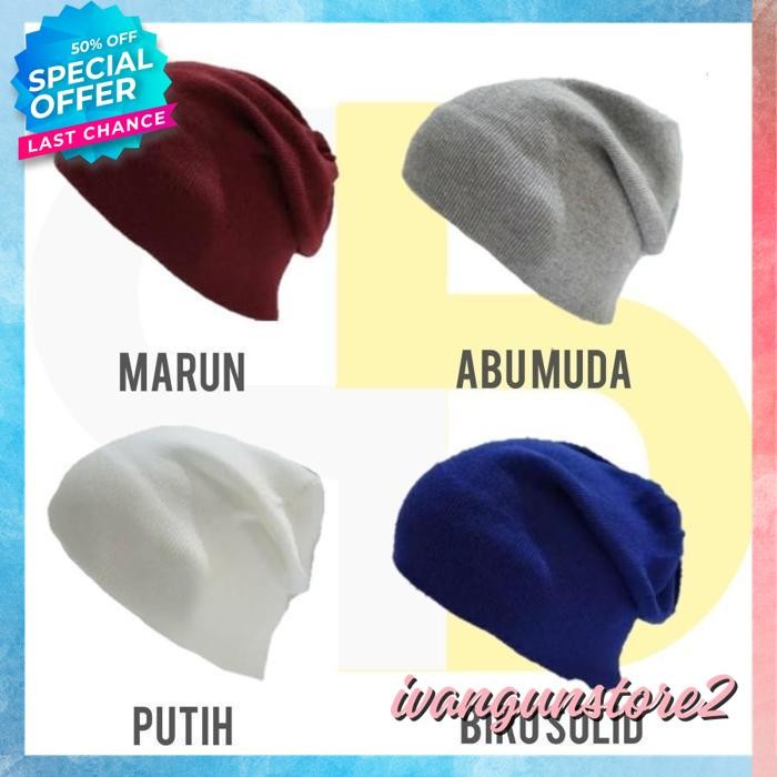 TOPI BEANIE STREET KUPLUK RAJUT HAT CAP DISTRO KIDS ANAK KECIL POLOS CUSTOM INDONESIA PRIA WANITA UN