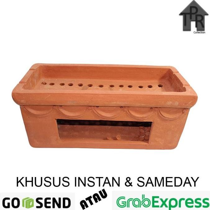 PROMO - Terakota - Anglo Tanah Liat Bakaran Sate Jumbo (L)