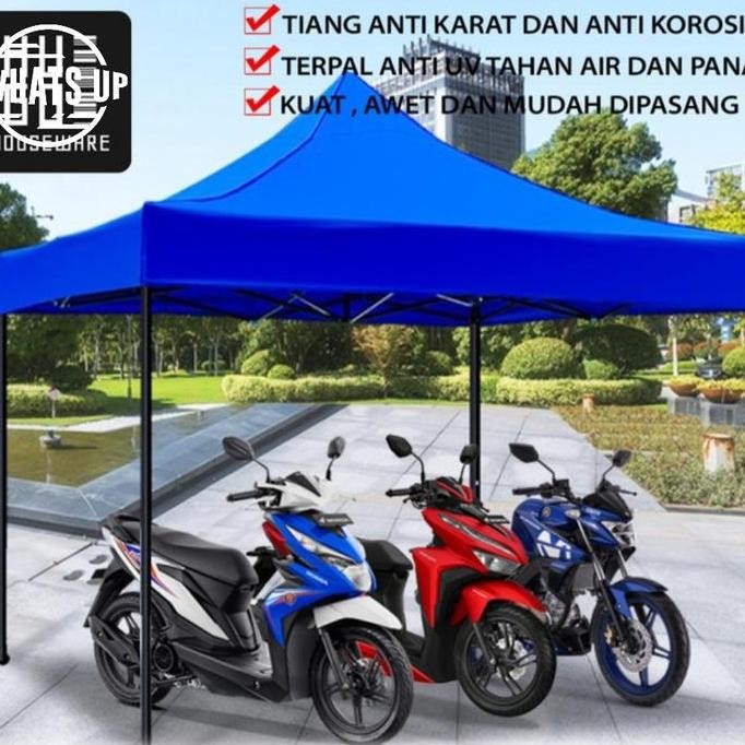 PROMO DISKON - tenda lipat matic uk 3x3. kokoh