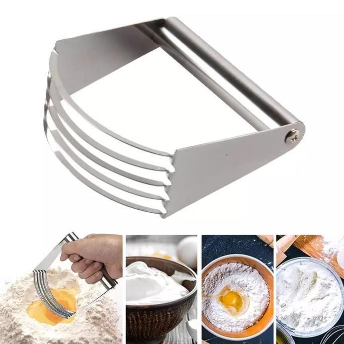 Stainless Steel Pastry Blender Pisau Pastry Untuk Mengaduk Adonan Original