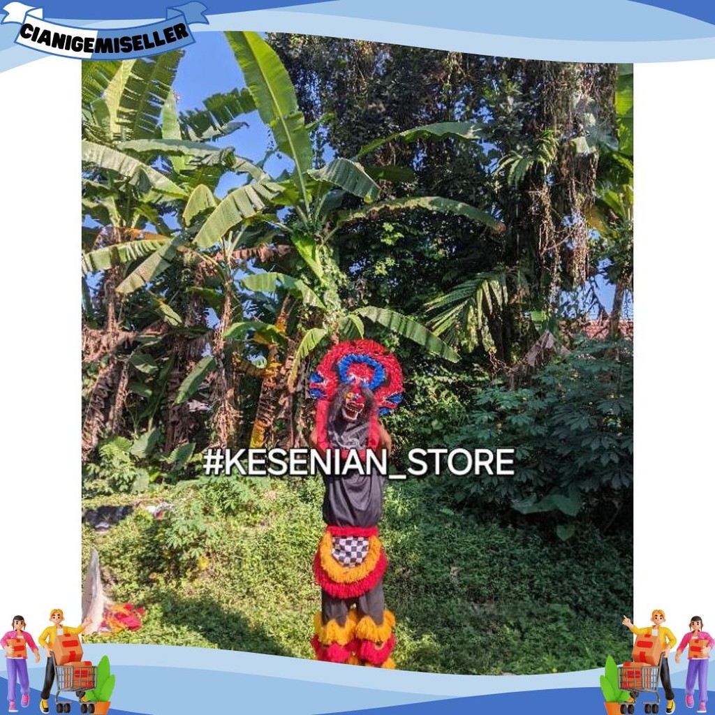 Diskon barongan caplokan anak dari kayu