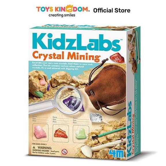 TERMURAH - 4M SET KIDZ LABS CRYSTAL MINING 00-03252