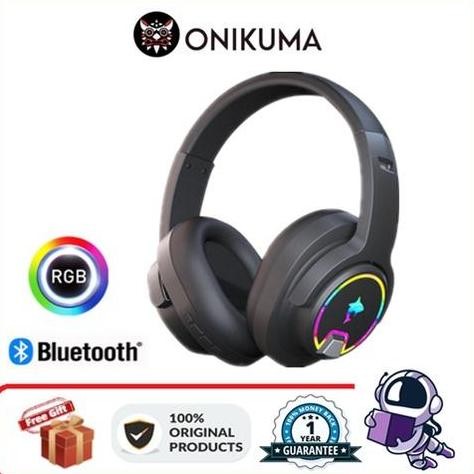 ONIKUMA B130 Wireless Headset Gaming bluetooth RGB 7.1 surround