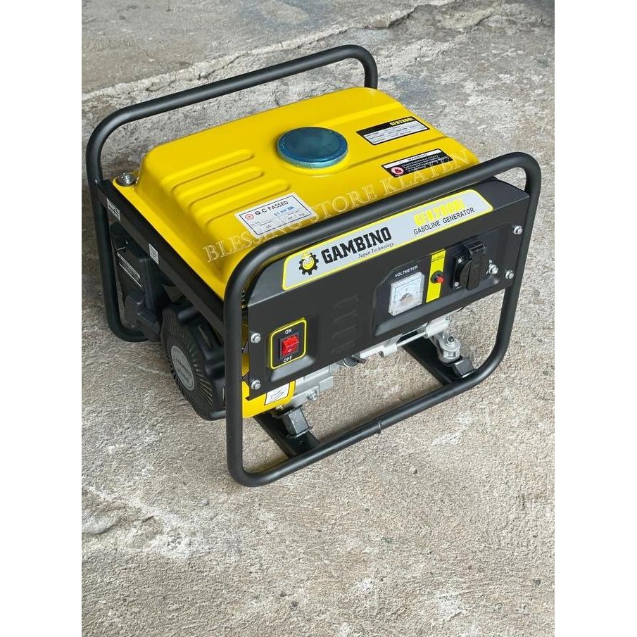 Silahkan Order] GENSET GENERATOR BENSIN 4 Tak 900 Watt / GENSET GAMBINO GFH-2800L / GENERATOR BENSIN