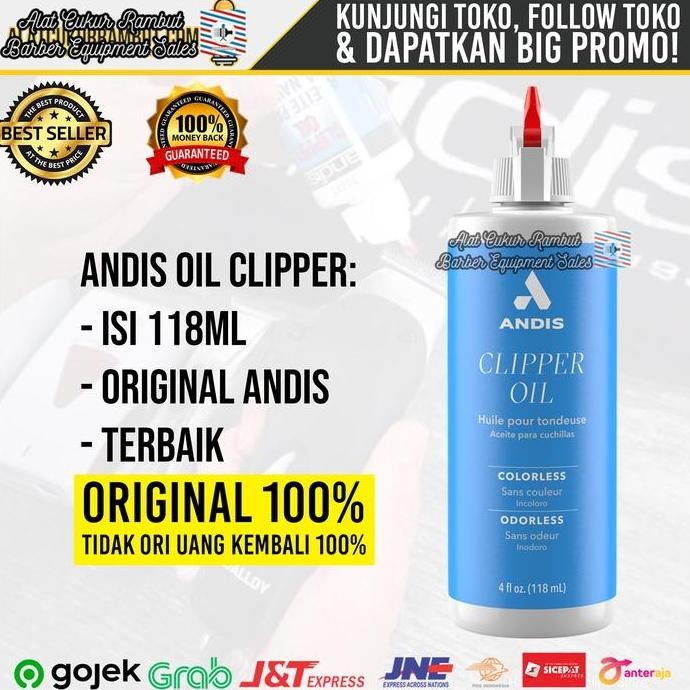 Andis Clipper Oil / Minyak Oli Clipper Andis Original