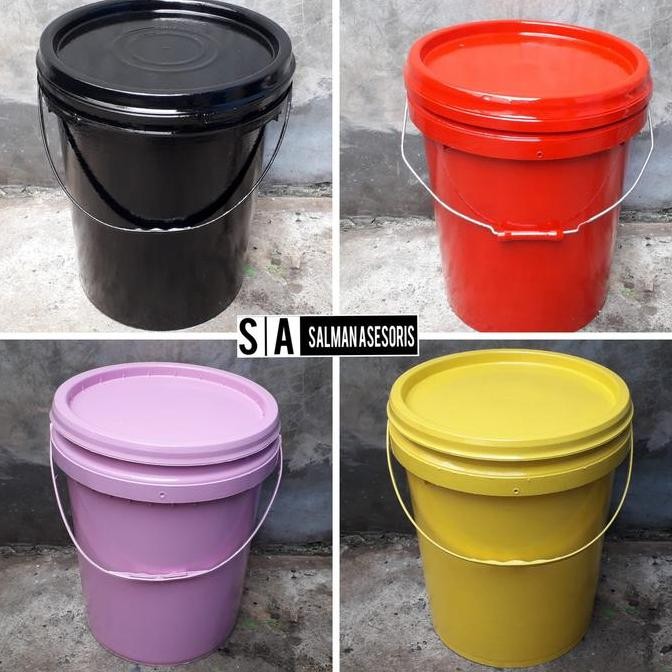 Ember Plastik 20 Liter Tempat Sampah SRA