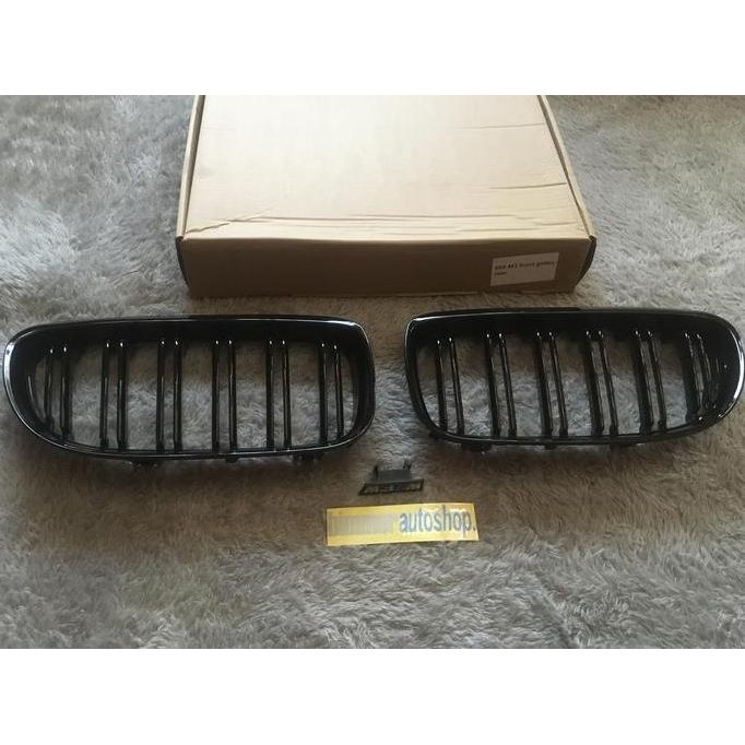 Grill Double Slat BMW E90 M3 Style LCI - Black Glossy