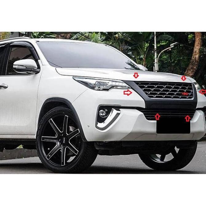 Grill Depan Fortuner TRD Black 2018