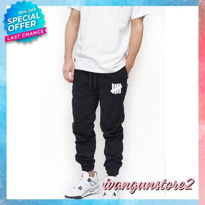KUALITAS BERKELAS CELANA PANJANG JOGGER JOGER PANTS TRAINING SWEATPANTS UNDEFEATED OLAHRAGA PRIA WAN