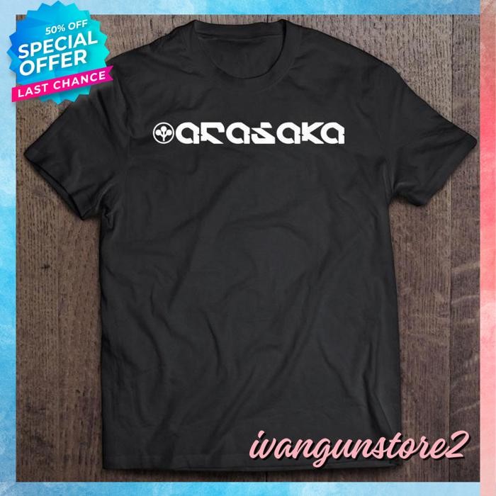 BAHAN BERKUALITAS TINGGI KAOS TSHIRT BAJU OBRAL MURAH DISTRO ARASAKA CYBERPUNK POLOS CUSTOM INDONESI