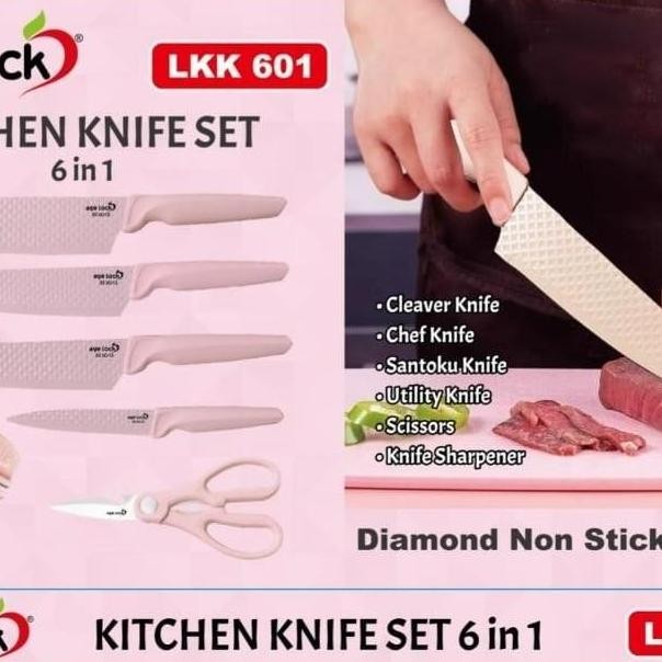 Agelock Knife set LKK 601 / Pisau dapur set