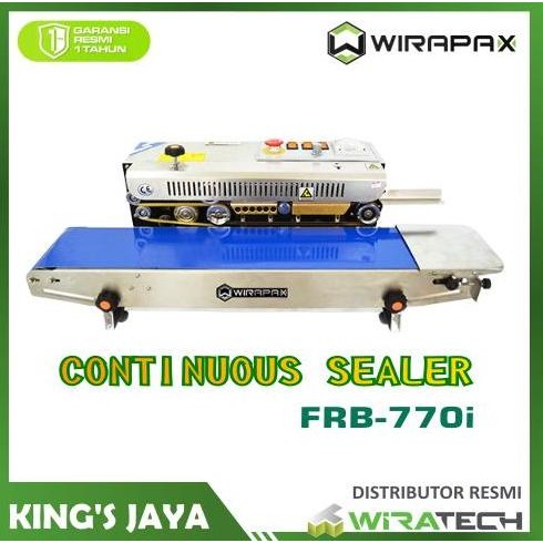 TERMURAH - Mesin Continuous Sealer HUALIAN FRB 770i Band Sealer