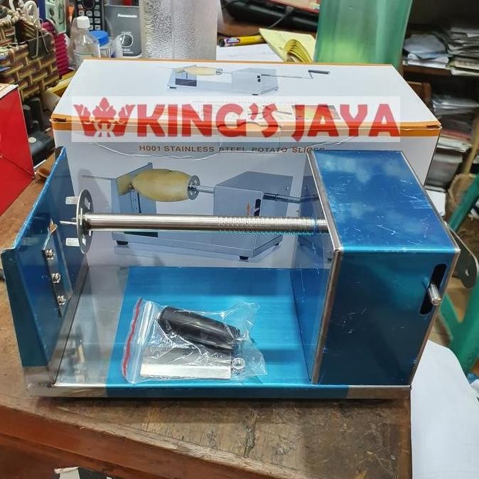 Alat Potong Kentang Spiral Stainless