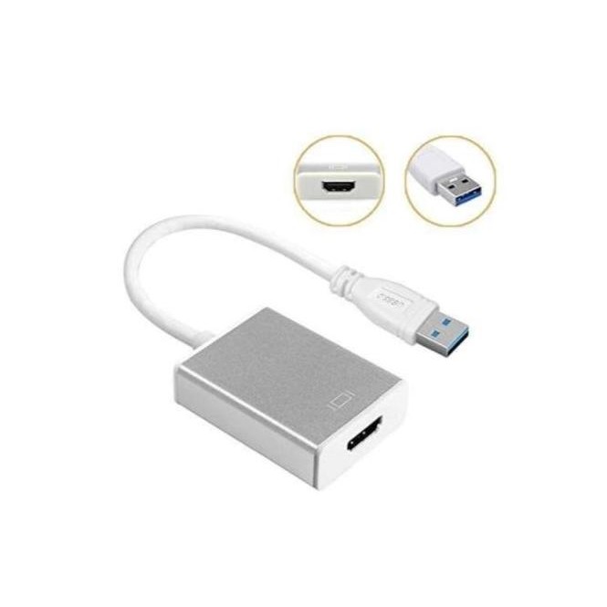 TERMURAH - USB to HDMI Kabel konverter Usb 3.0 to hdmi female adapter